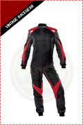ONE EVO X OVERALL FIA 8856-2018 Red - Black - Vintage Racegears