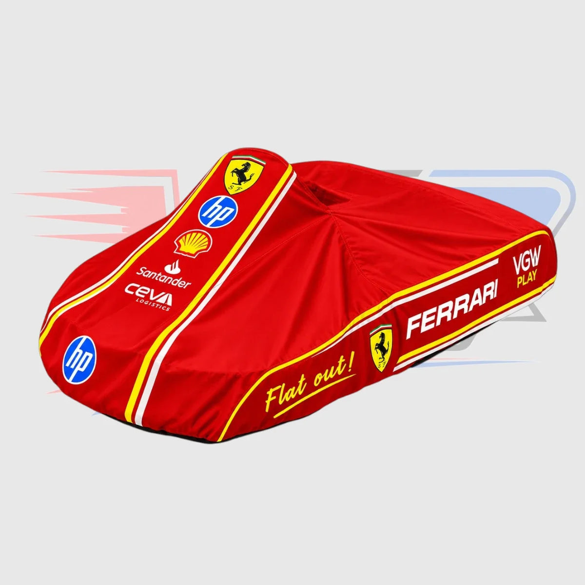Ferrari F1 Team Kart Cover – Red