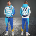 George Russell F1 Racing Tracksuit White & Blue 2021