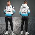 George Russell Rocket Promo Shoot Williams F1 Tracksuit 2019