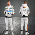 Lando Norris Racing Suit 2025 Monaco GP F1 Tracksuit White