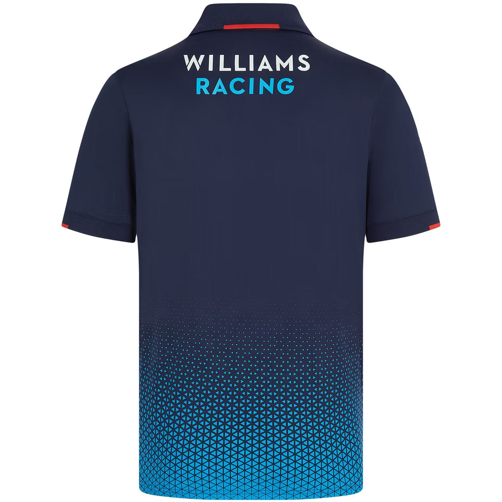 F1 Team Williams Racing Team Polo - Shirt Navy 2024