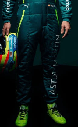 New 2025 Fernando Alonso Aston Martin F1 Racing Suit